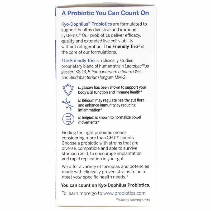 Kyo-Dophilus Multi 9 Probiotic, 90 Capsules, by Kyolic, image #2