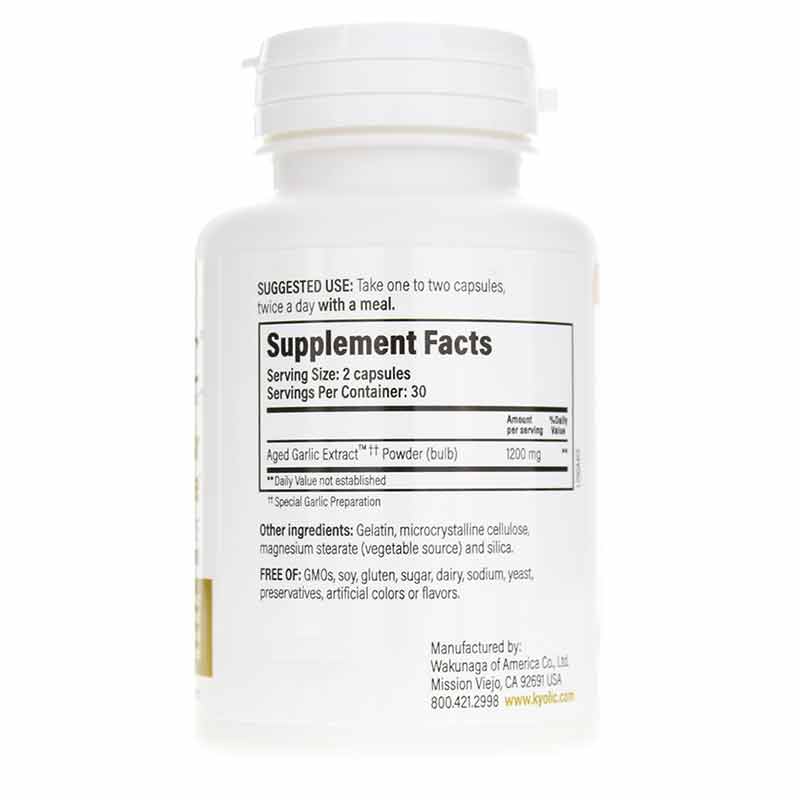 Kyolic Extra Strength Reserve Cardiovascular, 60 Capsules, by Kyolic, image #2