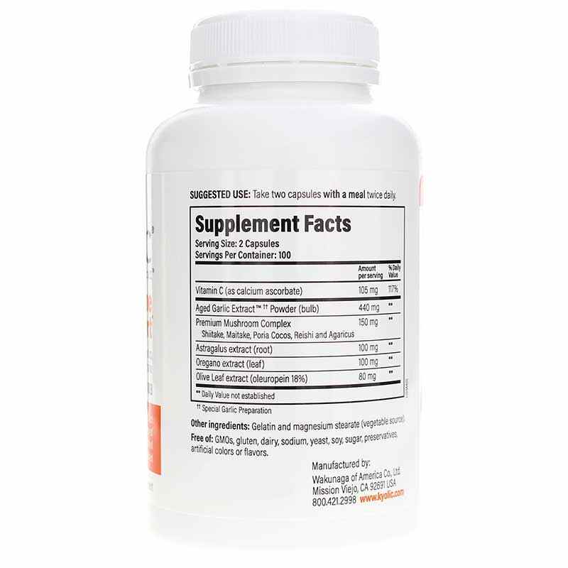 Kyolic Formula 103 Immune, 200 Capsules, by Kyolic, image #2