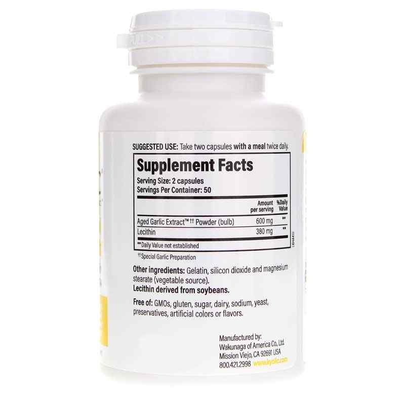 Kyolic Formula 104 Lecithin Cholesterol, 100 Capsules, by Kyolic, image #2