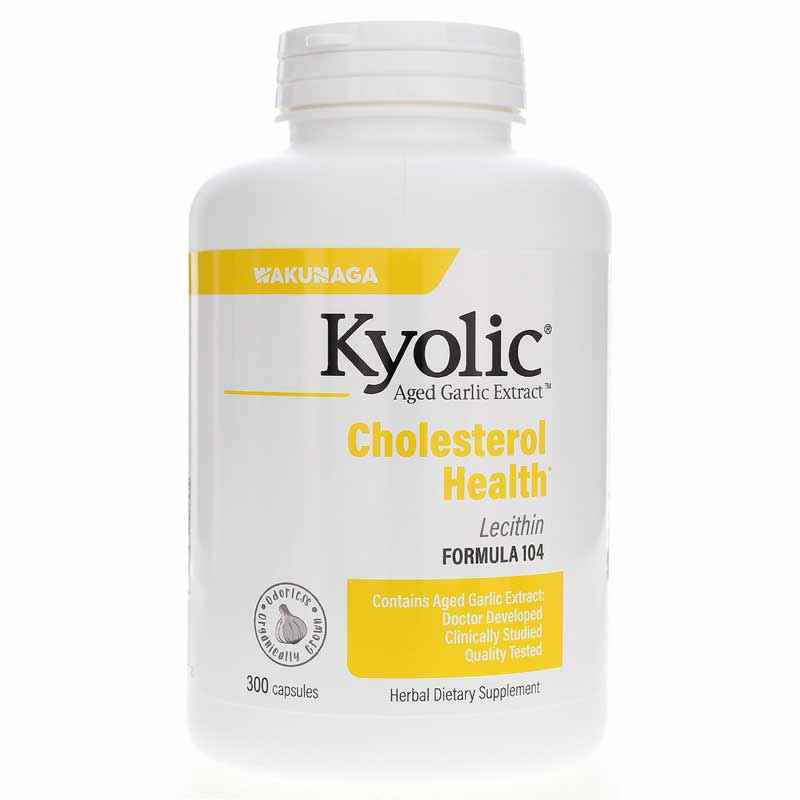 Kyolic Formula 104 Lecithin Cholesterol, by Kyolic