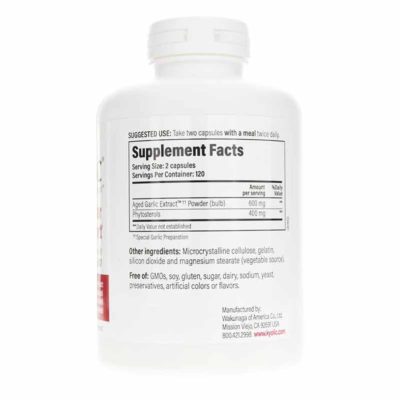 Kyolic Formula 107 Phytosterols Cholesterol, by Kyolic, image #2