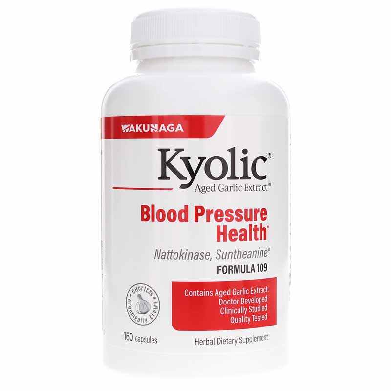 Kyolic Formula 109 Blood Pressure Health, 160 Capsules, by Kyolic
