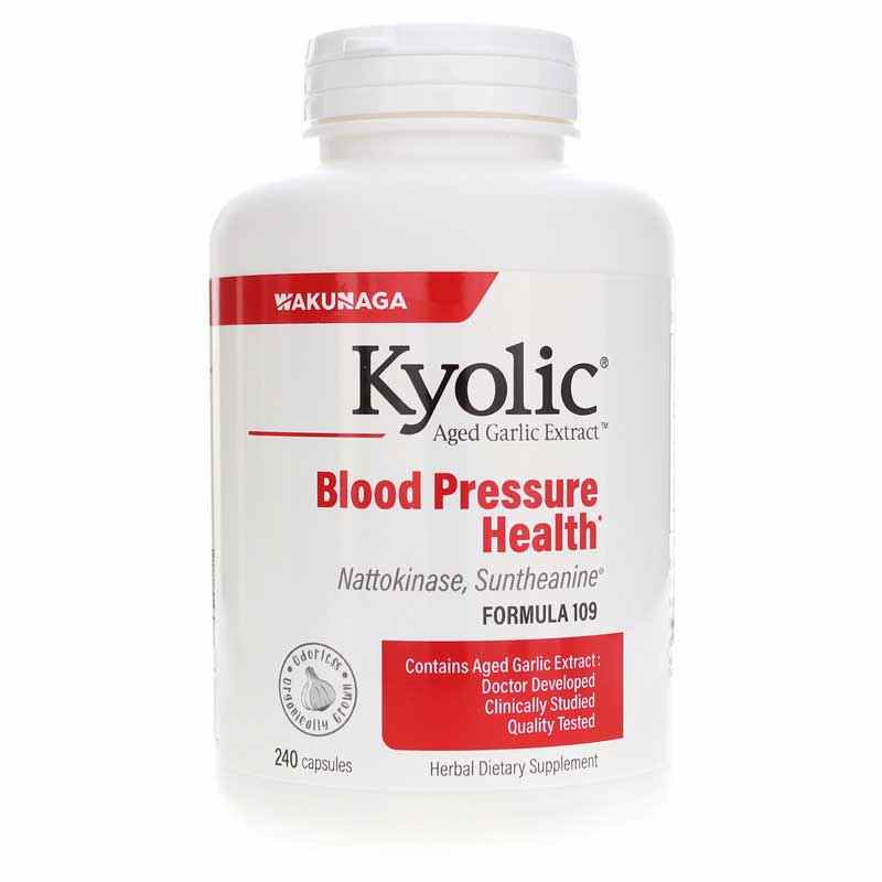 Kyolic Formula 109 Blood Pressure Health, 240 Capsules, by Kyolic