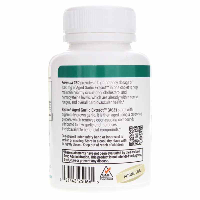Kyolic One Per Day 1000 Mg Cardiovascular, 60 Caplets, by Kyolic, image #3