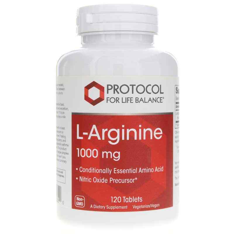L-Arginine 1000 Mg, by Protocol For Life Balance