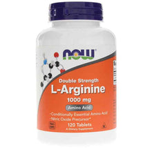 L-Arginine Tablets 1000 Mg Double Strength, by NOW Foods