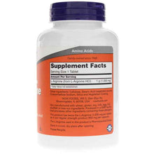 L-Arginine Tablets 1000 Mg Double Strength, by NOW Foods, image #2