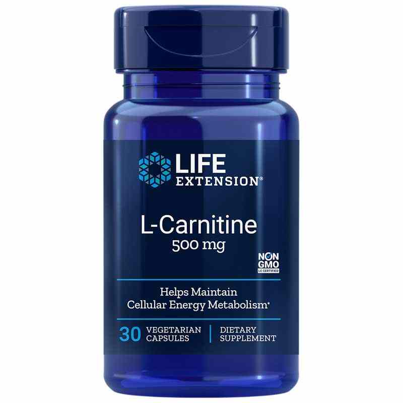 L-Carnitine 500 Mg, Life Extension Natural Healthy Concepts L-Carnitine 500 Mg, Life Extension Natural Healthy Concepts