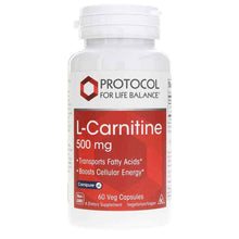 L-Carnitine 500 Mg, by Protocol For Life Balance