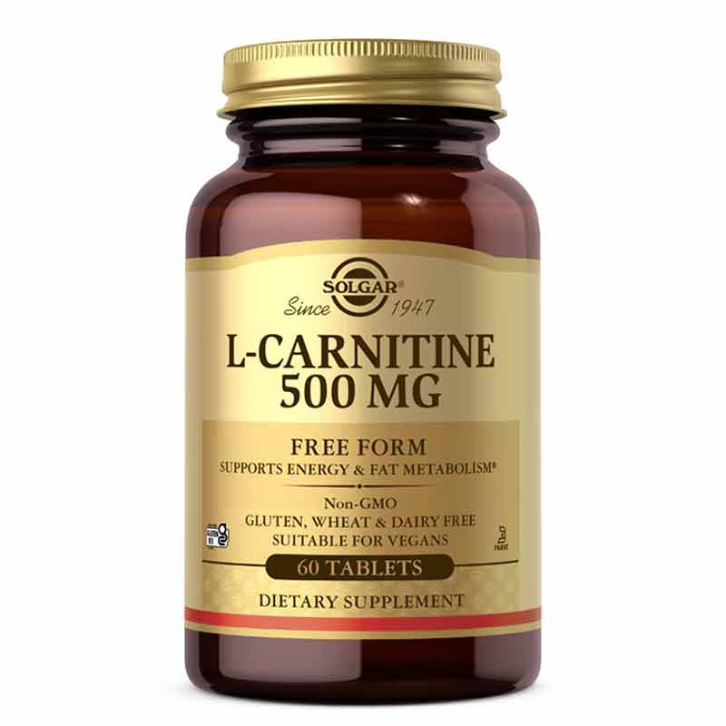 L-Carnitine 500 Mg, by Solgar