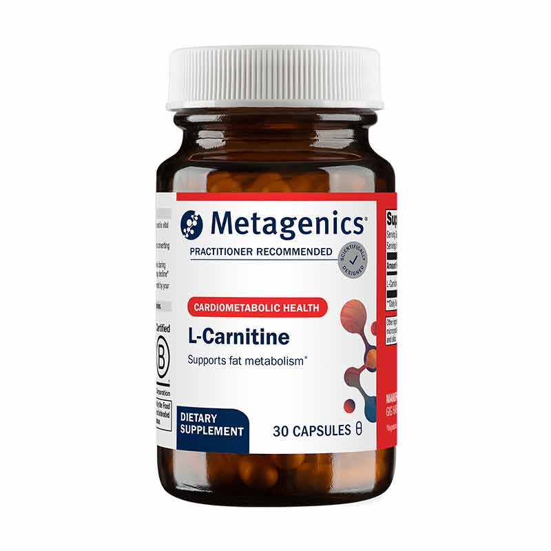 L-Carnitine, 30 Capsules, by Metagenics