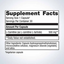 L-Carnitine, 30 Capsules, by Metagenics, image #2