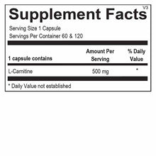L-Carnitine, 120 Capsules, by Ortho Molecular, image #2