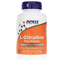 L-Citrulline Pure Powder, by NOW Foods