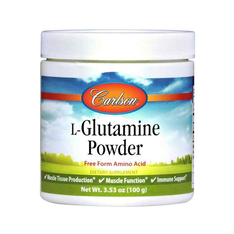 L-Glutamine Amino Acid Powder, by Carlson Labs