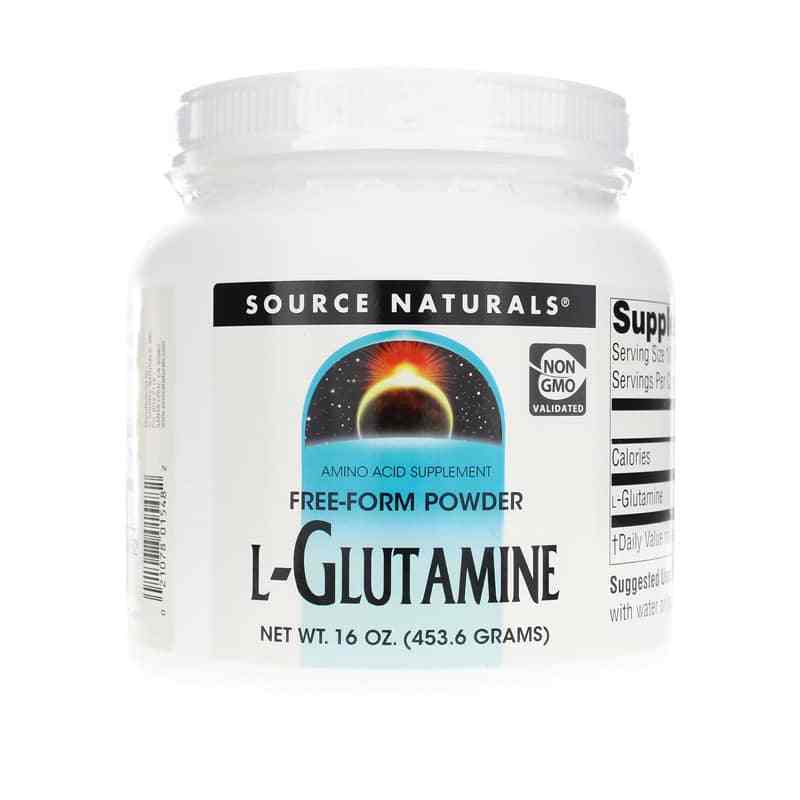 L-Glutamine Free-Form Powder, by Source Naturals
