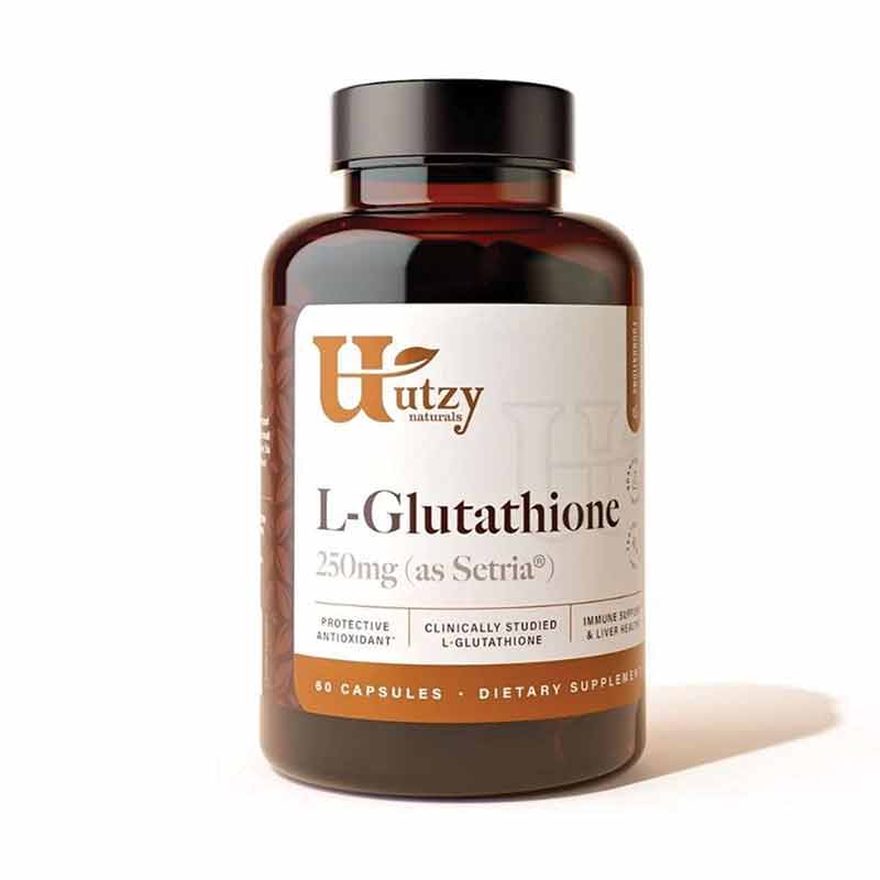 L-Glutathione, 60 Capsules, by Utzy Naturals