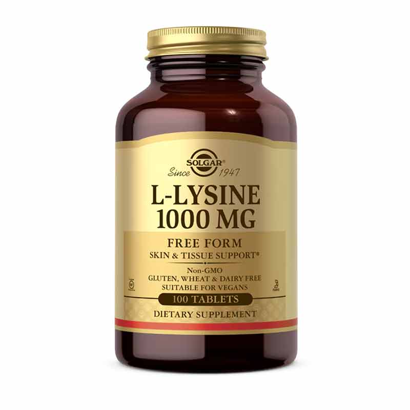 L-Lysine 1000 Mg, by Solgar