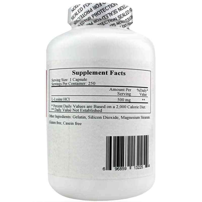 L-Lysine 500 Mg, by Ecological Formulas, image #2