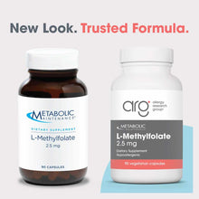 L-Methylfolate 2.5 Mg, 90 Capsules, by Allergy Research Group