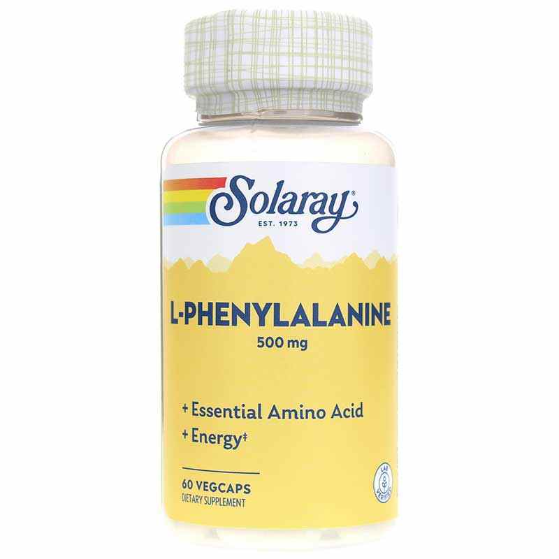 L-Phenylalanine 500 Mg, by Solaray