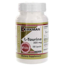 L-Taurine 325 Mg, 100 Capsules, by Kirkman
