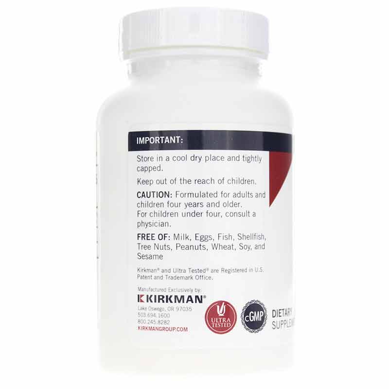 L-Taurine 325 Mg, 250 Capsules, by Kirkman, image #3