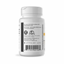 White bottle of L-Theanine vegetable capsules by Integrative Therapeutics with white cap and product label.