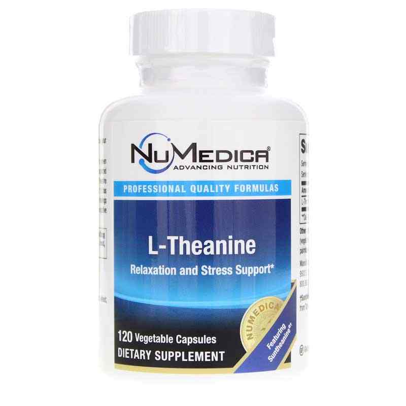 L-Theanine, 120 Veg Capsules, by NuMedica