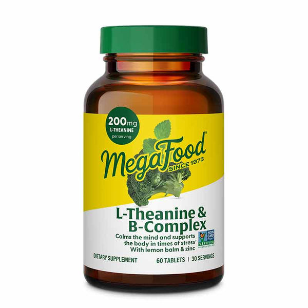 L-Theanine & B-Complex, Megafood – Natural Healthy Concepts