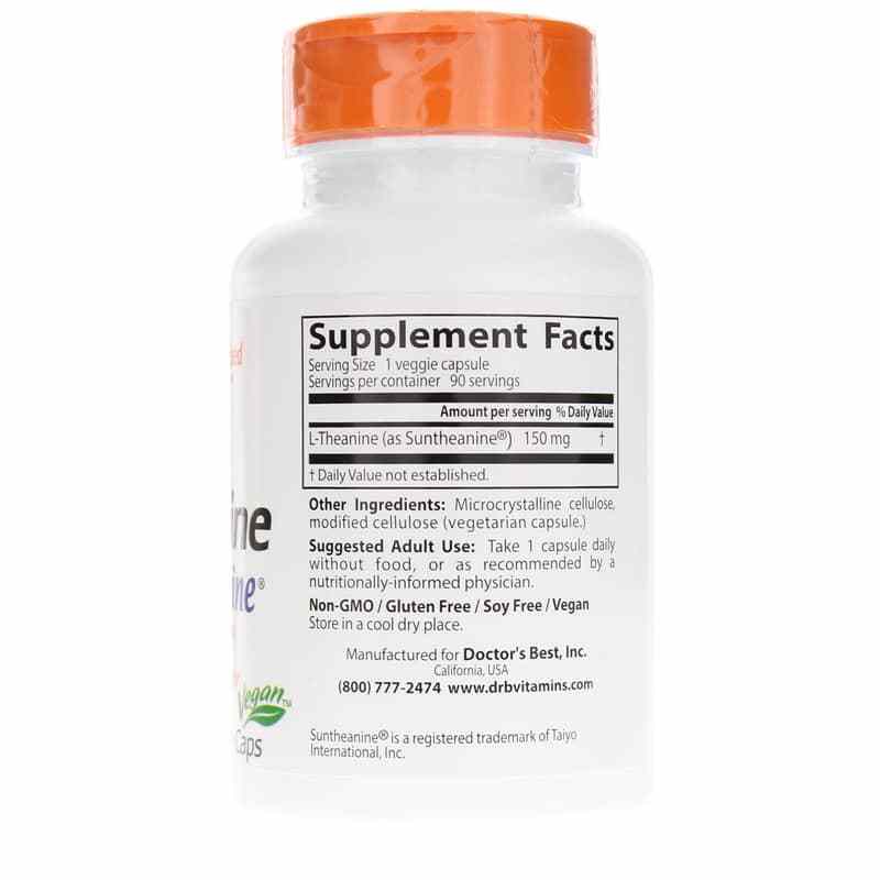 L-Theanine with Suntheanine 150 Mg, by Doctors Best, image #2