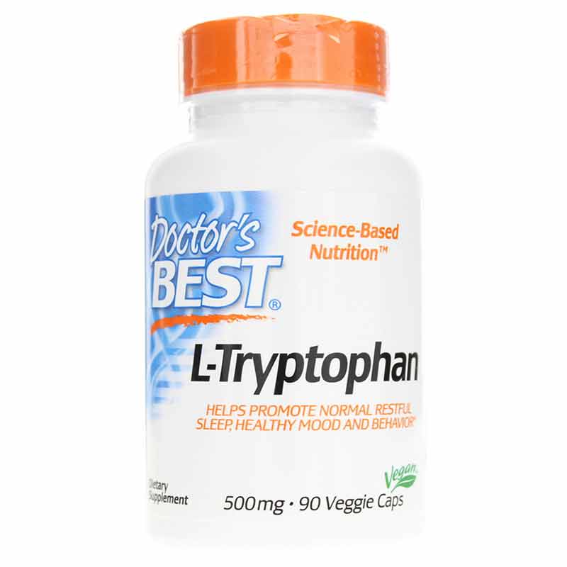 L-Tryptophan 500 Mg, by Doctors Best