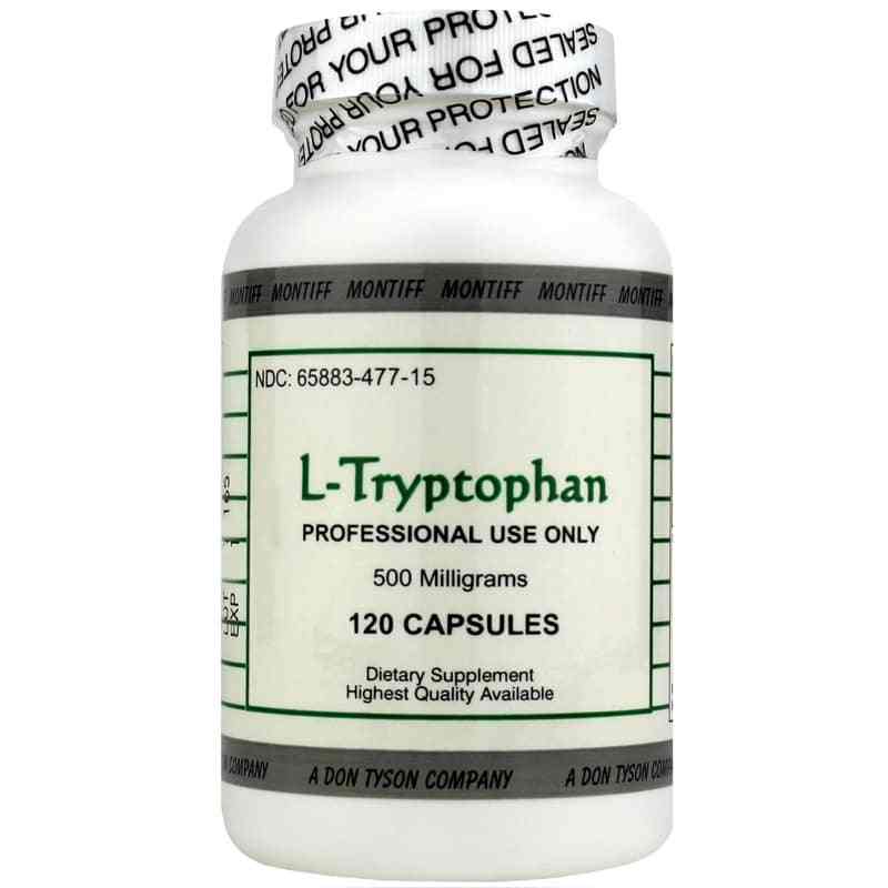 L-Tryptophan 500 Mg, by Montiff
