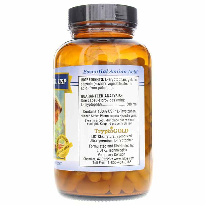 L-Tryptophan Capsules for Pets, by Lidtke, image #2