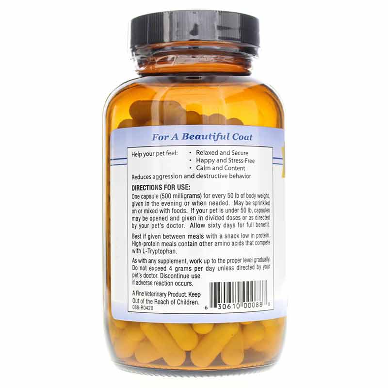 L-Tryptophan Capsules for Pets, by Lidtke, image #3