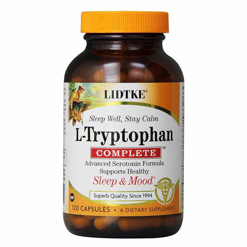L-Tryptophan Complete, 120 Veg Capsules, by Lidtke