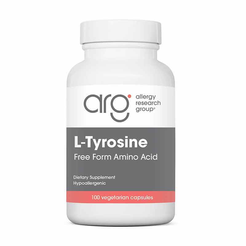 L-Tyrosine 500 Mg, by Allergy Research Group