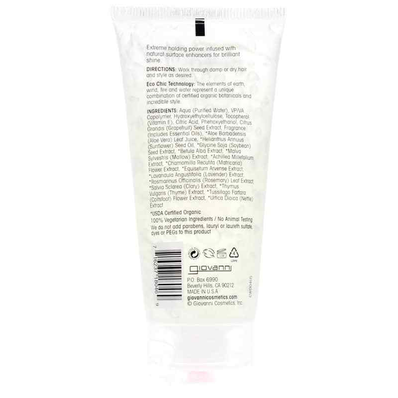 L.A. Natural Styling Gel Strong Hold, 2 Oz, by Giovanni, image #2