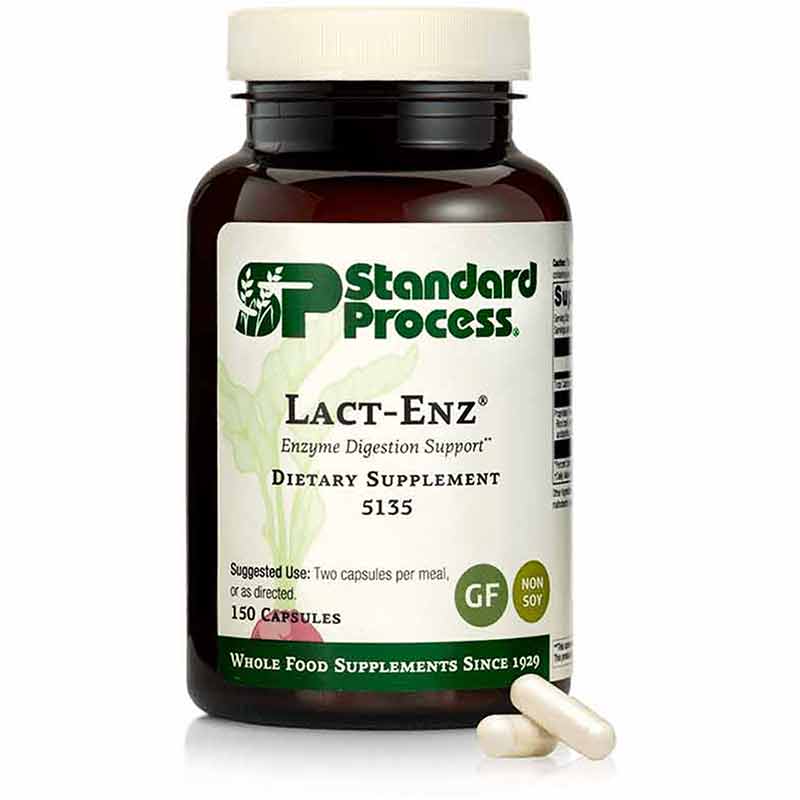 Lact-Enz, 150 Capsules, by Standard Process