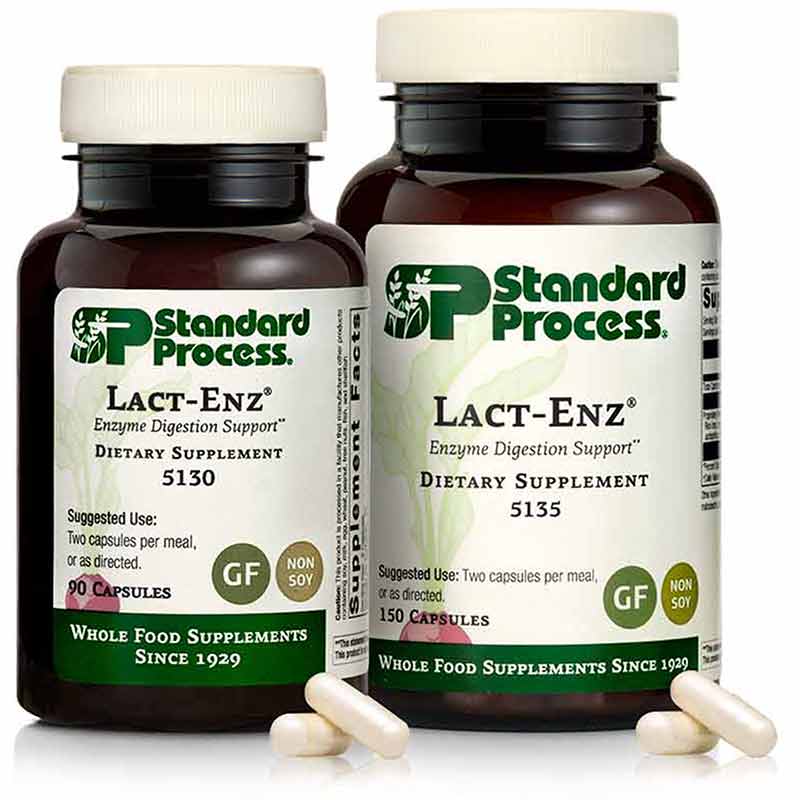 Lact-Enz, Standard Process – Natural Healthy Concepts