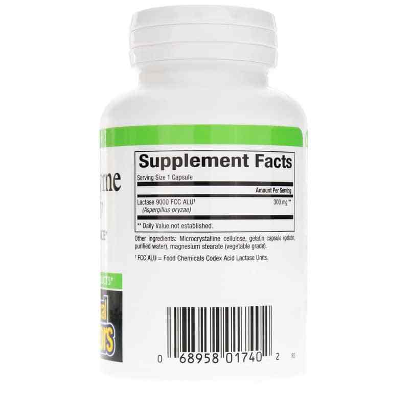 Lactase Enzyme 9000 FCC ALU, by Natural Factors, image #2