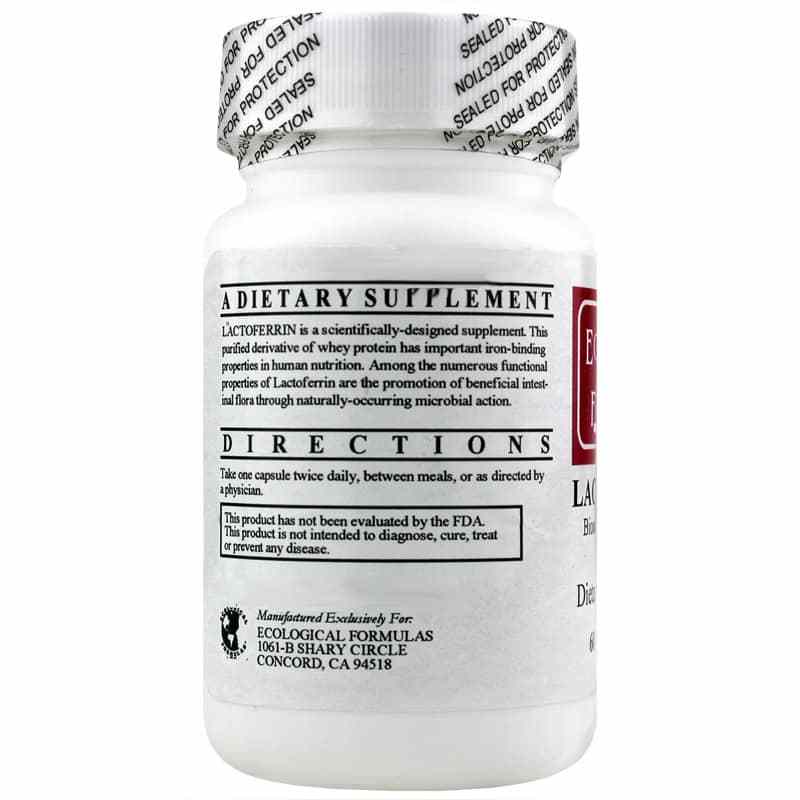 Lactoferrin 100 Mg, by Ecological Formulas, image #3