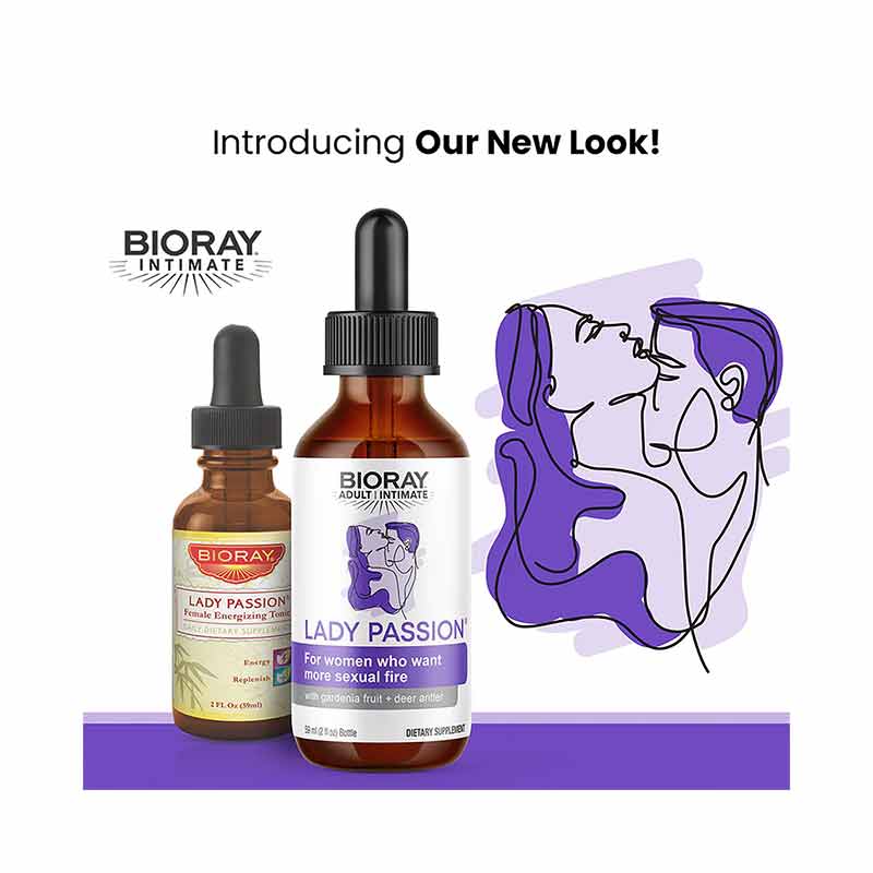 Lady Passion Female Energizing Tonic, 2 Oz, by BioRay, image #2