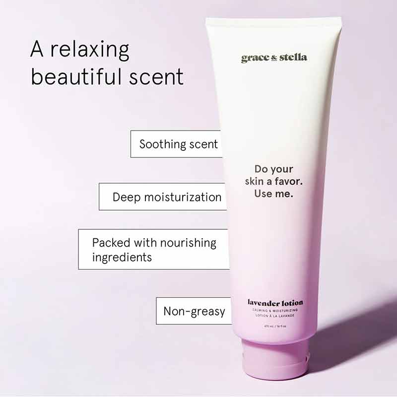 Lavender Body Lotion, by Grace & Stella, image #3