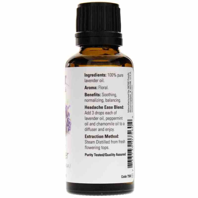 Lavender Essential Oil, 1 Oz, by NOW Foods, image #2