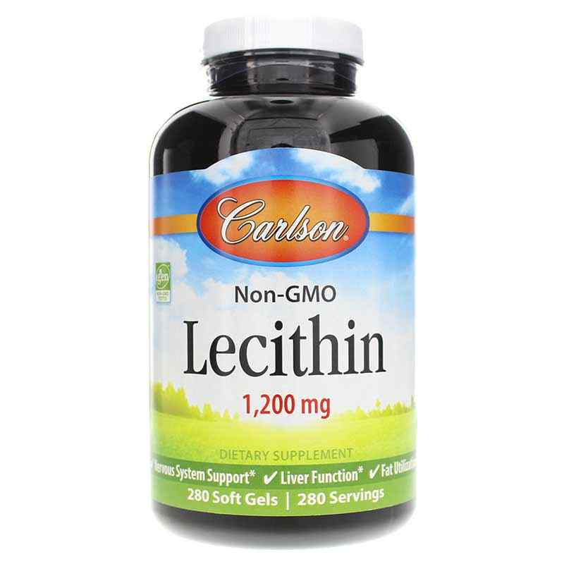 Lecithin 1200 Mg, by Carlson Labs