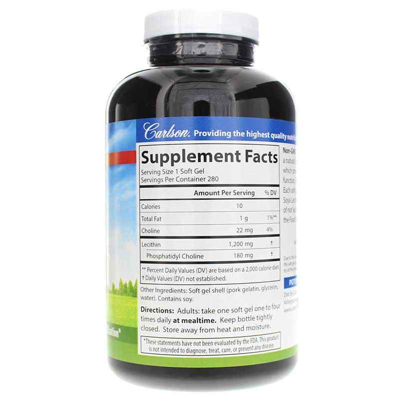 Lecithin 1200 Mg, by Carlson Labs, image #2