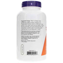 Lecithin 1200 Mg, 200 Softgels, by NOW Foods, image #3
