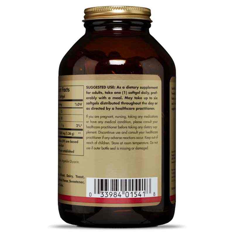 Lecithin 1360 Mg, 250 Softgels, by Solgar, image #3